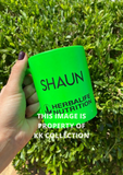 Customized neon green mug with your Name