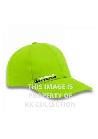 Lime branded classic cap