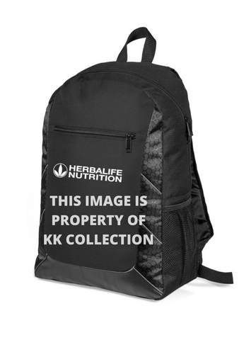 Branded Black backpack