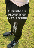 Mens Black branded jogger track pants