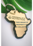 Gold Africa branded keyring